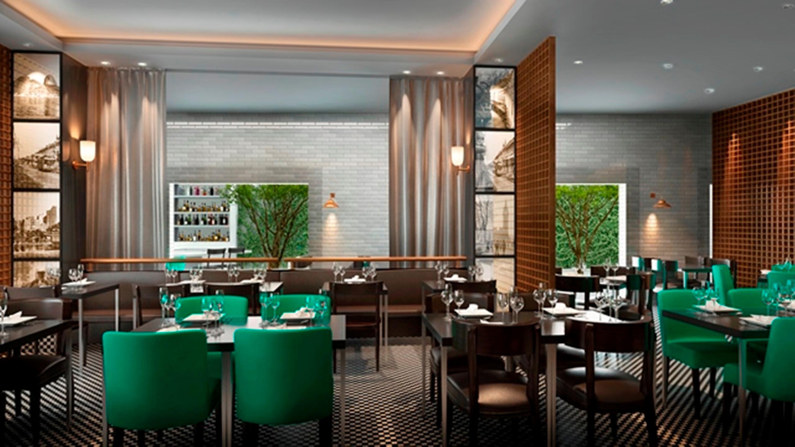Hotel Atlantico Prime Rio de Janeiro Exterior photo Interior of the restaurant